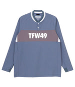 画像をギャラリービューアに読み込む, 【TFW49】COLLAR LESS L/S POLO