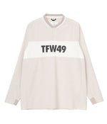 画像をギャラリービューアに読み込む, 【TFW49】COLLAR LESS L/S POLO