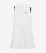 画像をギャラリービューアに読み込む, 【TFW49 Ladies】COLLAR LESS PLEAT ONEPIECE