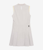 画像をギャラリービューアに読み込む, 【TFW49 Ladies】COLLAR LESS PLEAT ONEPIECE