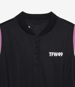 画像をギャラリービューアに読み込む, 【TFW49 Ladies】COLLAR LESS PLEAT ONEPIECE