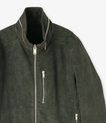 画像をギャラリービューアに読み込む, 【junhashimoto】SUEDE STRETCH LETHER