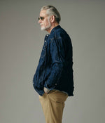 画像をギャラリービューアに読み込む, 【junhashimoto】BAND COLLAR DENIM SH