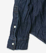 画像をギャラリービューアに読み込む, 【junhashimoto】BAND COLLAR DENIM SH