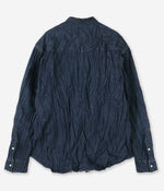 画像をギャラリービューアに読み込む, 【junhashimoto】BAND COLLAR DENIM SH