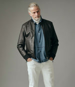 画像をギャラリービューアに読み込む, 【junhashimoto】LEATHER MA-1