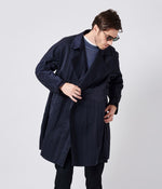 画像をギャラリービューアに読み込む, 【junhashimoto】NYLON LONG COAT