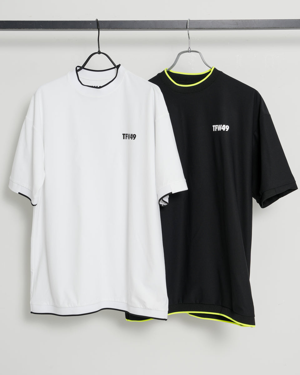 特価商品 TFW49 . RELAX HALF MOCKNECK BLACK T102310011 MEN