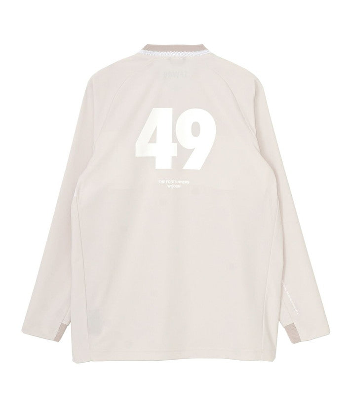 【TFW49】COLLAR LESS L/S POLO