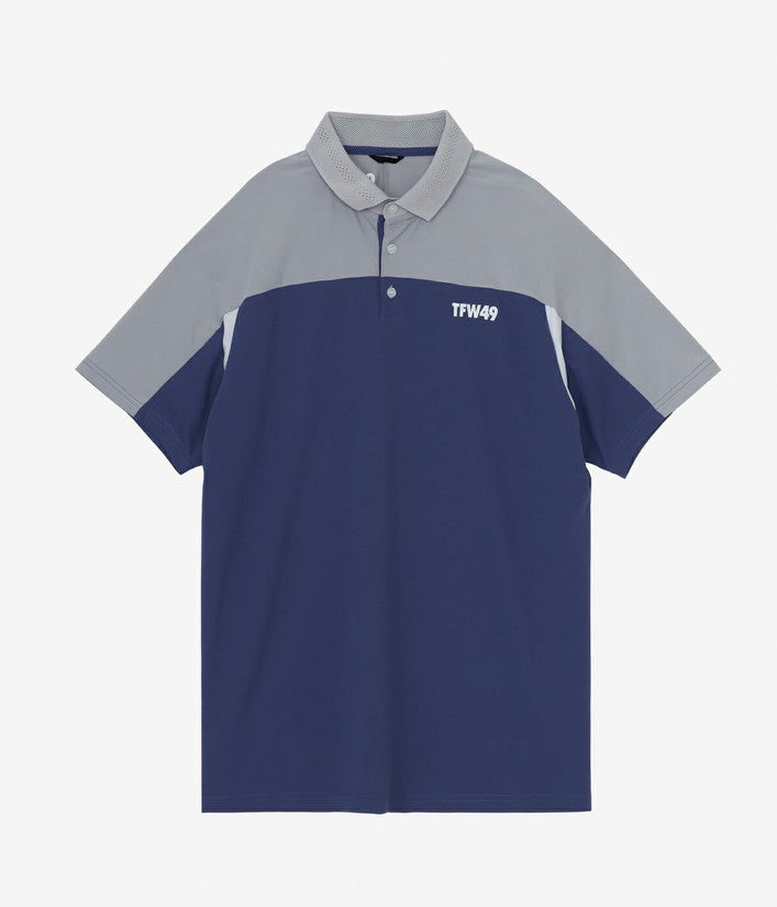 【TFW49】SIDE MESH S/S POLO