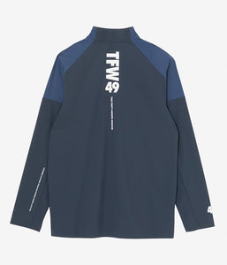 【TFW49】L/S HALF ZIP MOCK NE