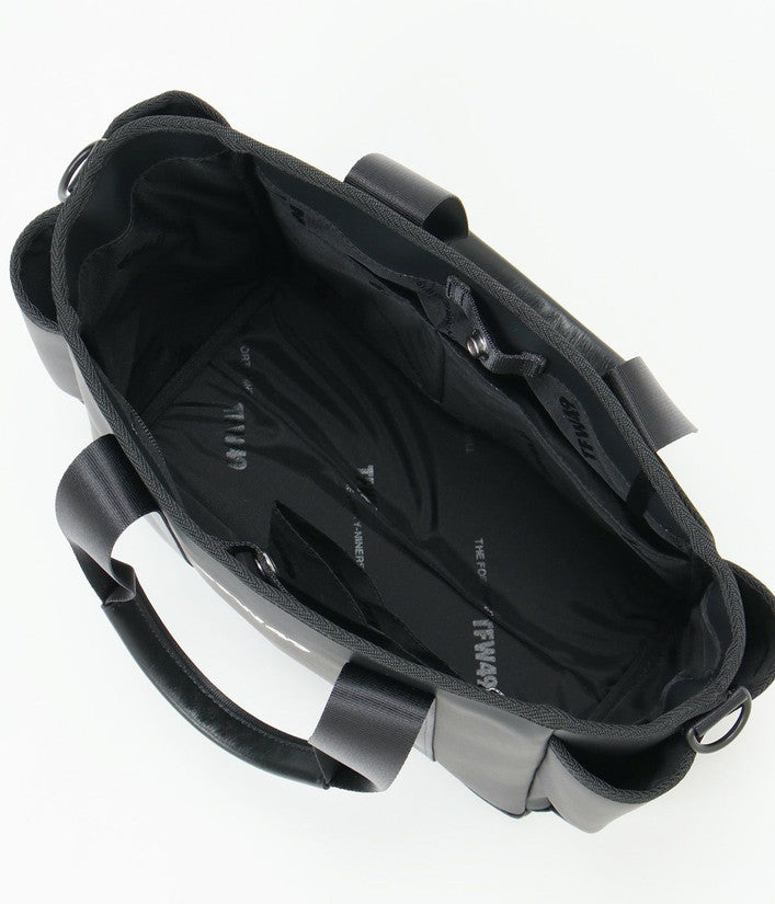 【TFW49】LEATHER ROUND BAG