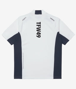 【TFW49】SIDE PANEL SHORT SLEEVE MOCKNECK