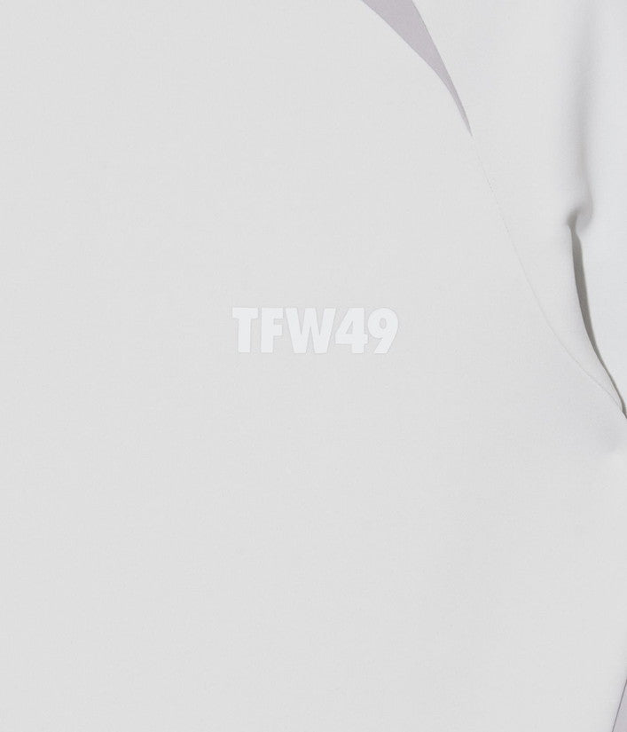 【TFW49】SIDE PANEL SHORT SLEEVE MOCKNECK