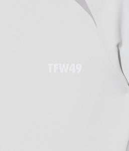 【TFW49】SIDE PANEL SHORT SLEEVE MOCKNECK
