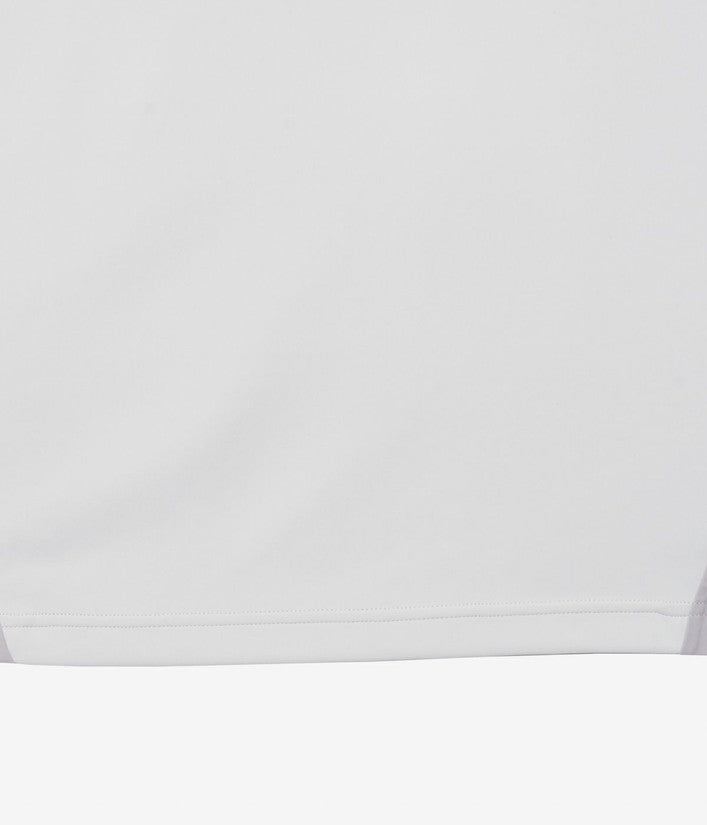 【TFW49】SIDE PANEL SHORT SLEEVE MOCKNECK