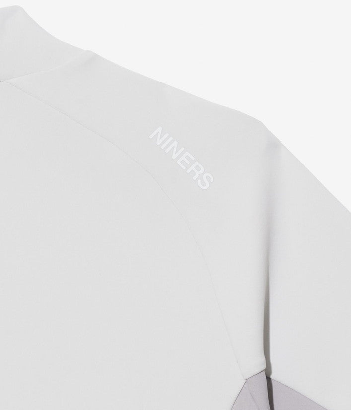 【TFW49】SIDE PANEL SHORT SLEEVE MOCKNECK