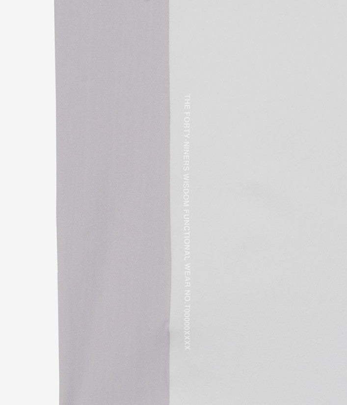 【TFW49】SIDE PANEL SHORT SLEEVE MOCKNECK
