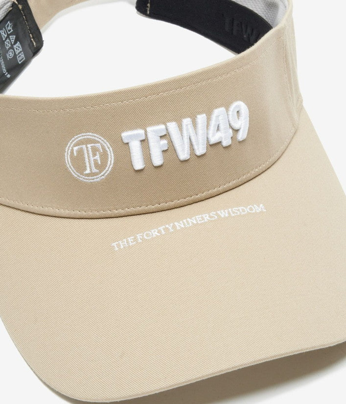 【TFW49】TWILL SUN VISOR