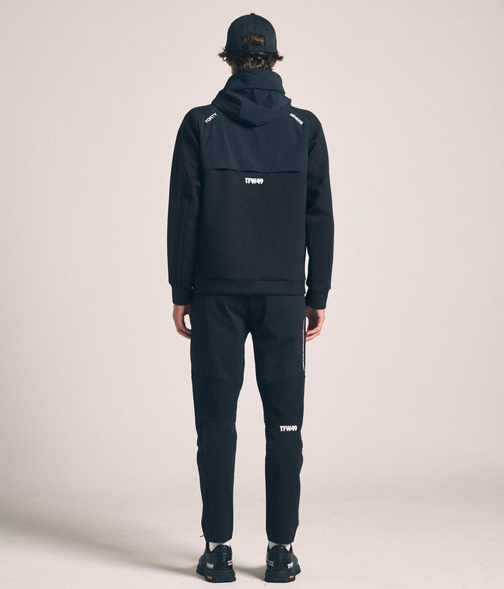 【TFW49】CARDBOARD MATERIAL ZIP HOODIE