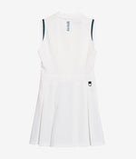 画像をギャラリービューアに読み込む, 【TFW49 Ladies】COLLAR LESS PLEAT ONEPIECE
