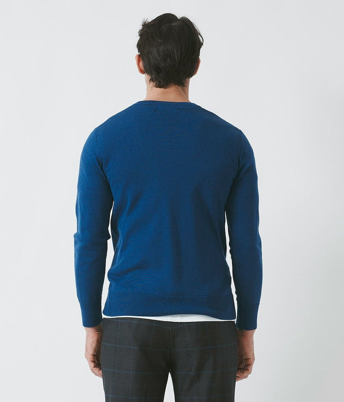 【junhashimoto】12G CREW NECK KNIT