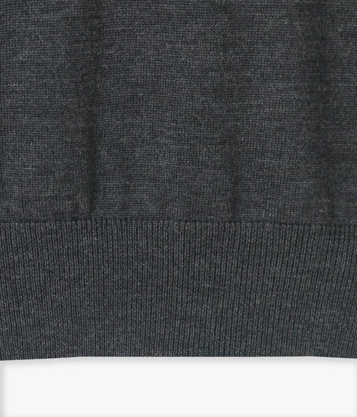 【junhashimoto】12G MOCK NECK KNIT