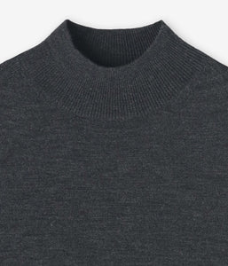 【junhashimoto】12G MOCK NECK KNIT