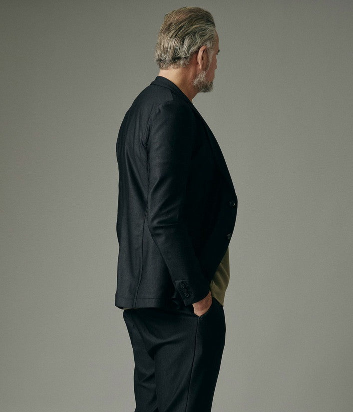 【junhashimoto】JERSEY JACKET -USO TWILL-