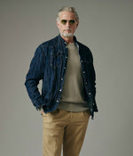 画像をギャラリービューアに読み込む, 【junhashimoto】BAND COLLAR DENIM SH
