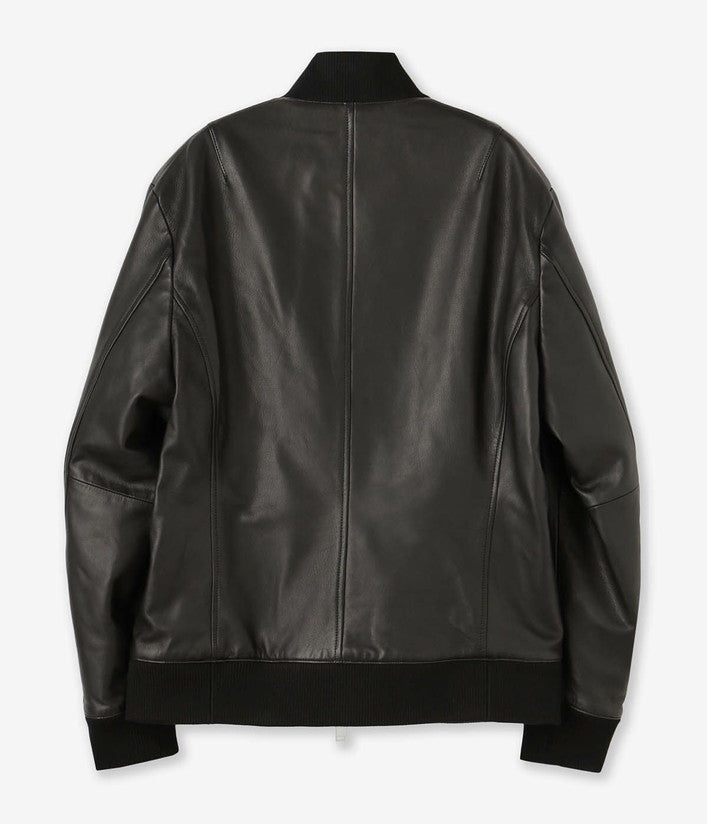 【junhashimoto】LEATHER MA-1