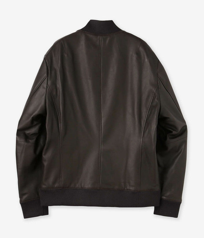 【junhashimoto】LEATHER MA-1