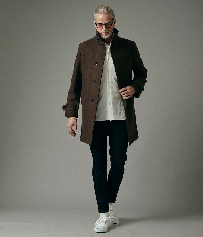 junhashimoto ジュンハシモト STAND COLLAR COAT 4 junhashimoto】STAND COLLAR COAT – junhashimoto-osaka