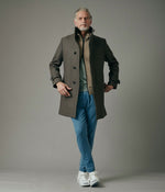 画像をギャラリービューアに読み込む, 【junhashimoto】STAND COLLAR COAT
