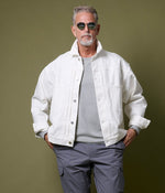 画像をギャラリービューアに読み込む, 【junhashimoto】DROP SHOULDER DENIM
