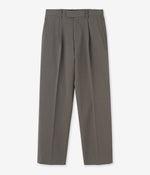 画像をギャラリービューアに読み込む, 【junhashimoto】BACK "GOMU" 1 TUCK PANTS
