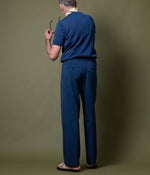 画像をギャラリービューアに読み込む, 【junhashimoto】BACK "GOMU" 1 TUCK PANTS
