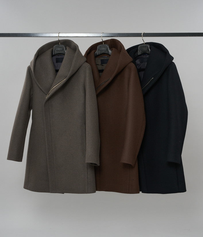 予約11月【junhashimoto】WRAP COAT