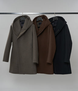 予約11月【junhashimoto】WRAP COAT
