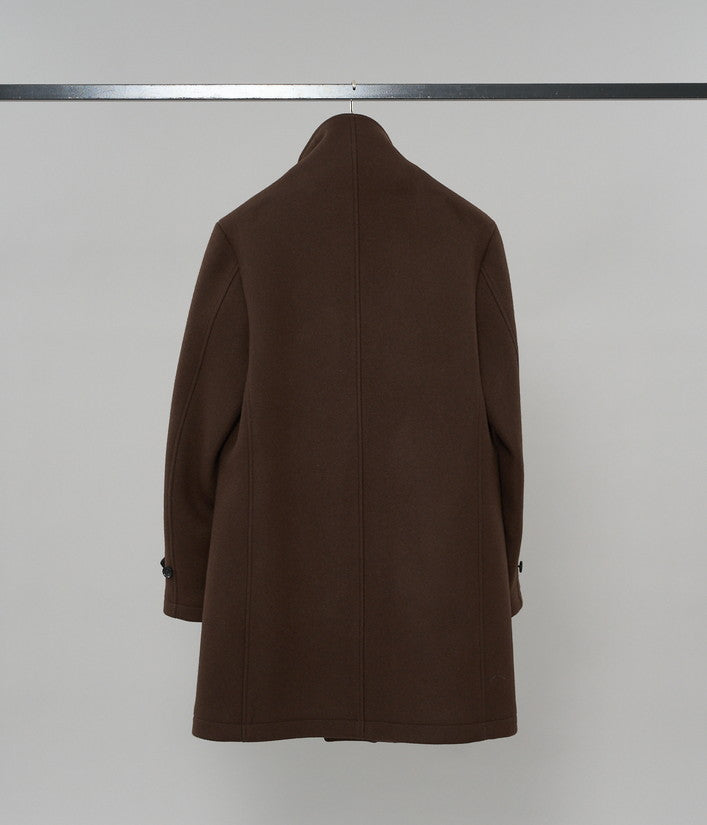 予約11月【junhashimoto】STAND COLLAR COAT