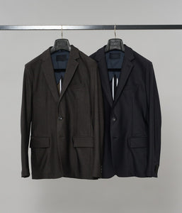 【junhashimoto】JERSEY JACKET -USO TWILL-