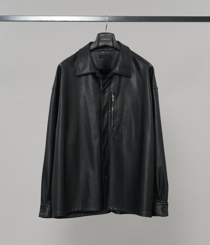 【junhashimoto】MEGA BIG LEATHER SHI