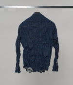画像をギャラリービューアに読み込む, 予約9月【junhashimoto】BAND COLLAR DENIM SH
