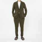 画像をギャラリービューアに読み込む, 【junhashimoto】1 TUCK EASY PANTS
