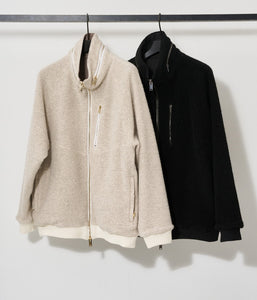 予約10月【junhashimoto】REVERSIBLE FLEECE JA