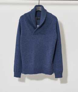 予約11月【junhashimoto】SHAWL PULLOVER KNIT