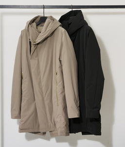 予約11月【junhashimoto】WRAP DOWN COAT