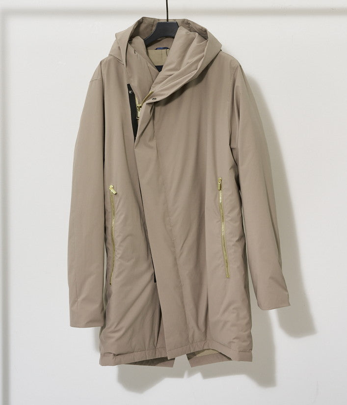 予約11月【junhashimoto】WRAP DOWN COAT