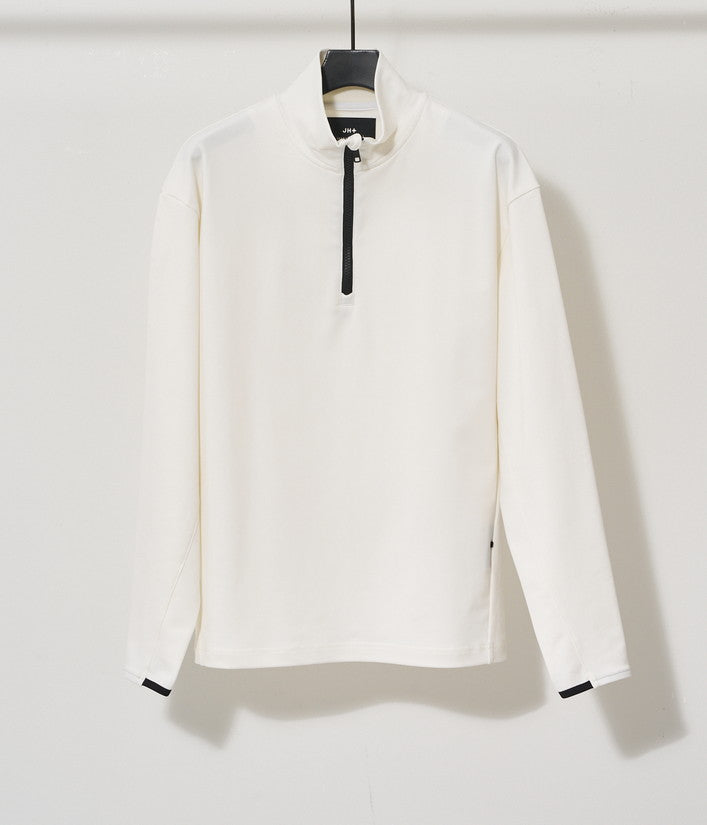 【JH+ 】HALF ZIP POLO