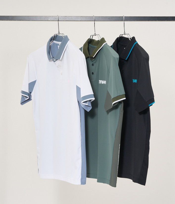 予約08月【TFW49】LINE SLEEVE POLO